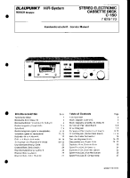 Blaupunkt C-150 - Service Manual 